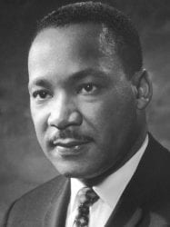 Martin Luther King died 1968